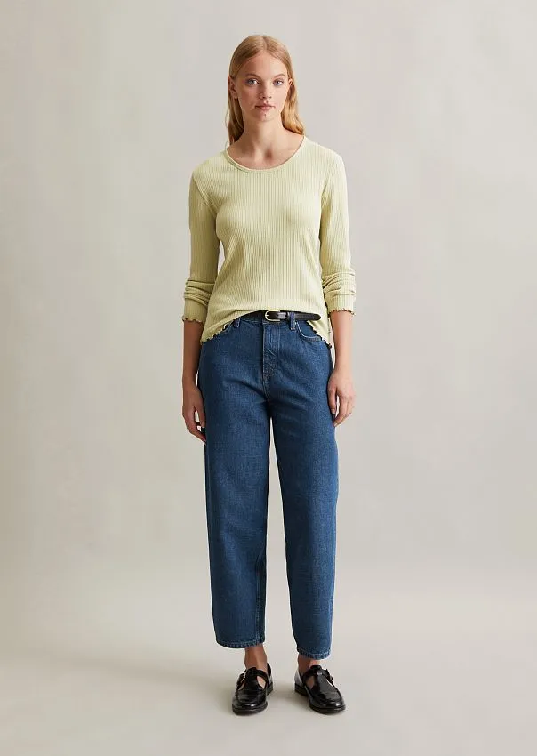 Лонгслив из органического хлопка и модала Marc o'Polo - фото 3