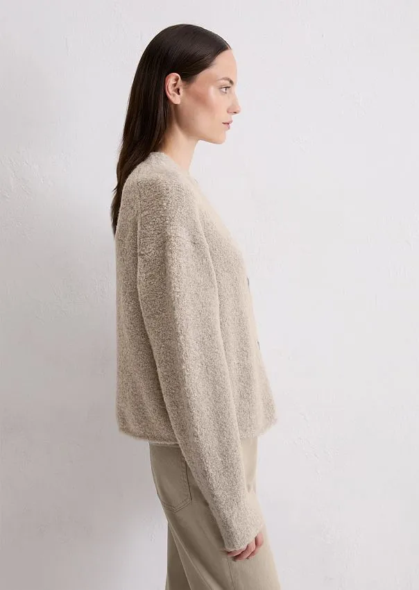 Кардиган из буклированной пряжи Marc o'Polo - фото 5