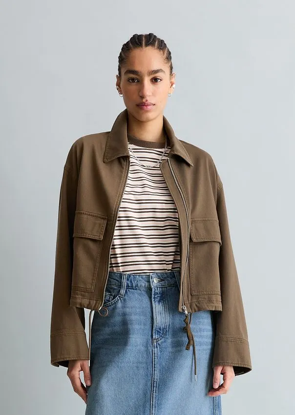 Куртка из смеси хлопка и лиоцелла