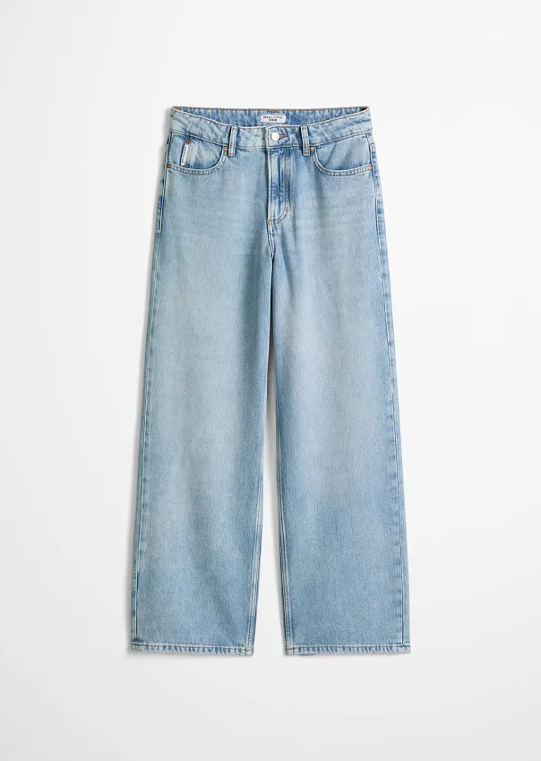 Джинсы широкие из лиоцелла и органического хлопка