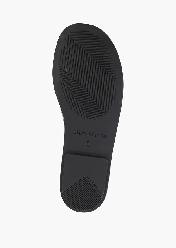 Балетки из натуральной замши