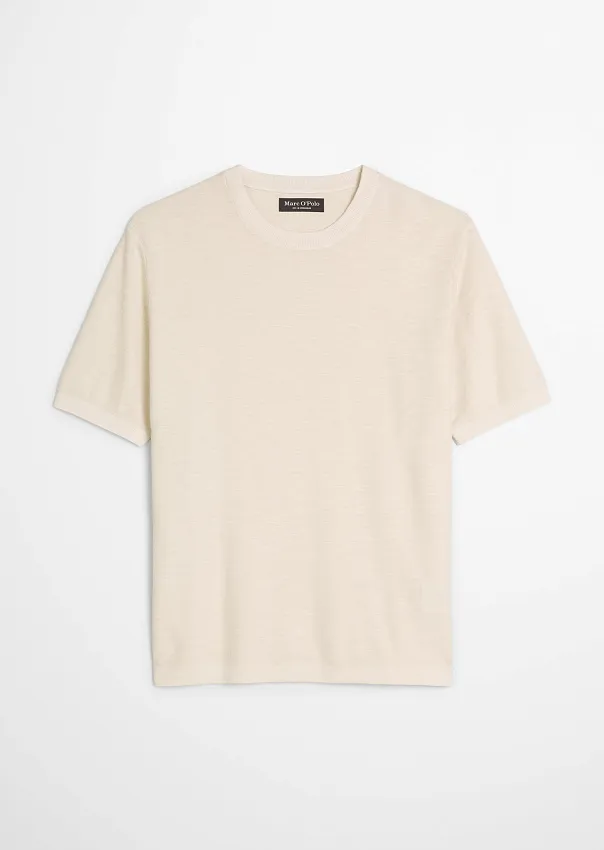 Джемпер из хлопка и льна