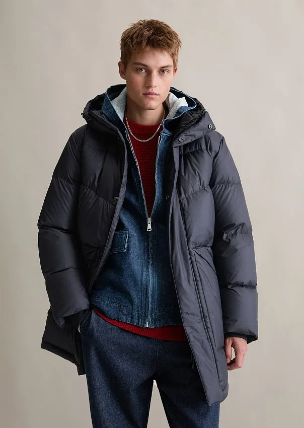 Стеганый пуховик с капюшоном Marc o'Polo - фото 1