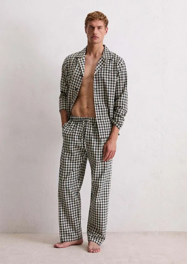 Брюки пижамные из хлопковой фланели
 Marc o'Polo - фото 1