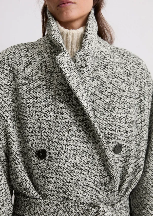 Пальто из итальянской смесовой шерсти Marc o'Polo - фото 4