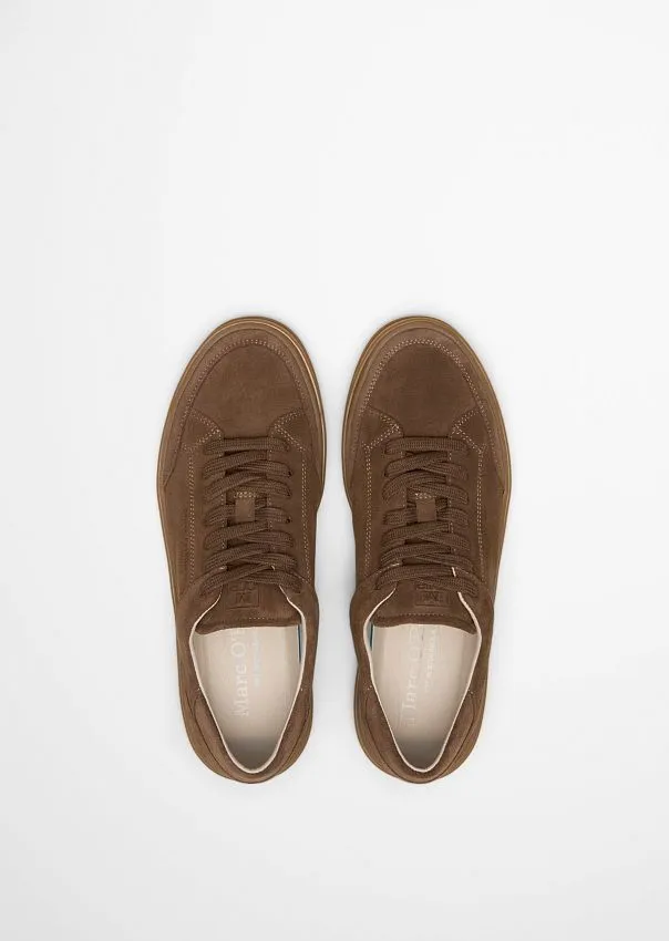 Кеды из натуральной замши