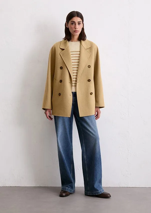 Полупальто из переработанной шерсти Marc o'Polo - фото 3