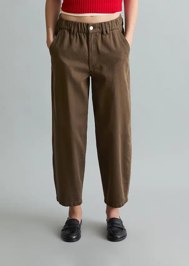 Брюки из твила