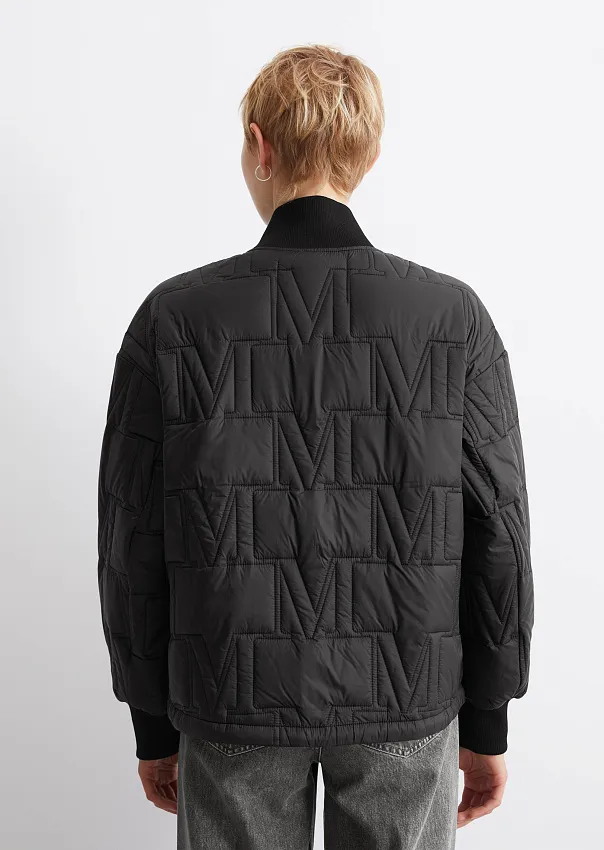 Стеганый бомбер