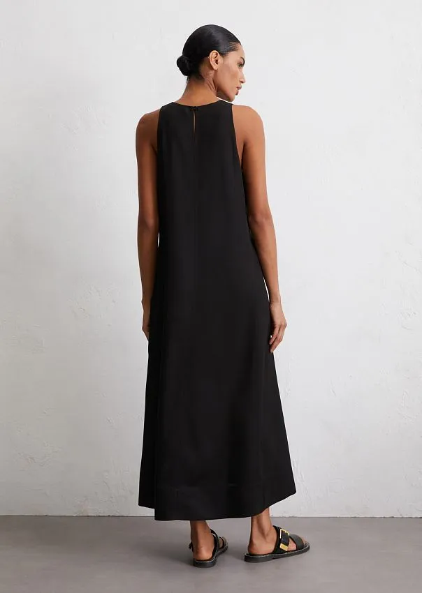 Платье из струящегося твила Marc o'Polo - фото 2