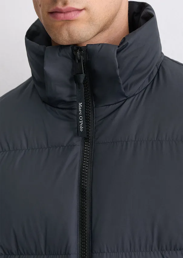 Стеганый пуховик со съемным капюшоном Marc o'Polo - фото 4