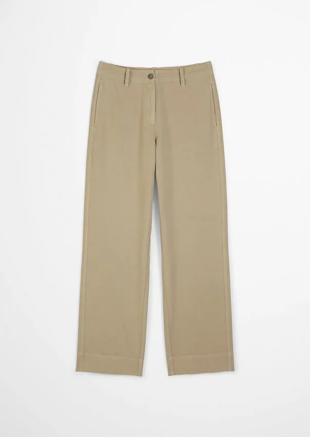 Брюки широкие LANDE из органического хлопка и льна Marc o'Polo - фото 6