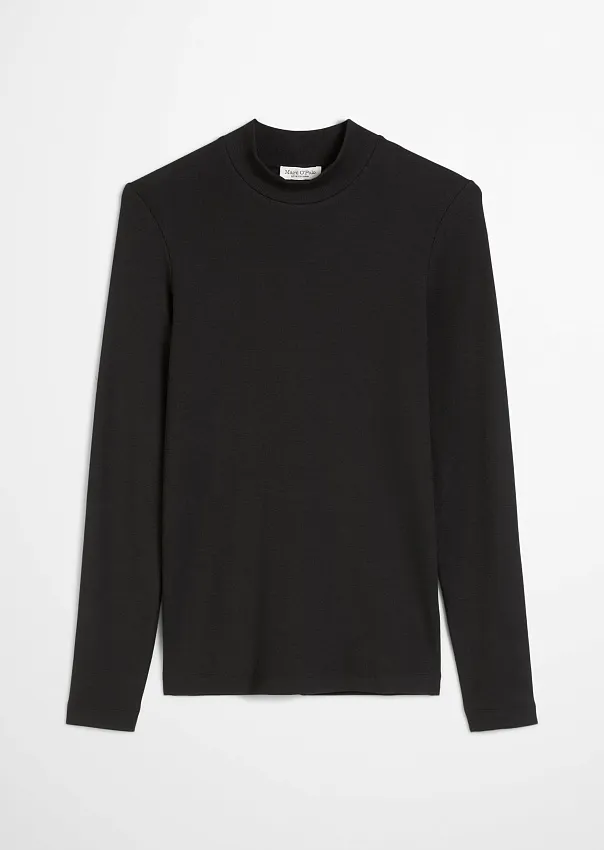 Лонгслив в рубчик из мягкого модала Marc o'Polo - фото 6