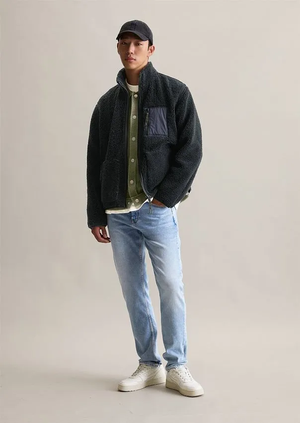 Плюшевая куртка с воротником-стойкой Marc o'Polo - фото 1