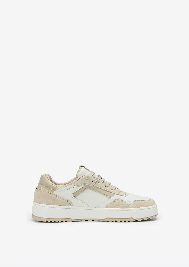 Кроссовки из натуральной кожи