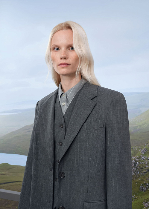 Жилет из смесовой шерсти