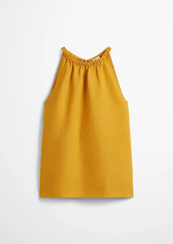 Топ из чистого льна