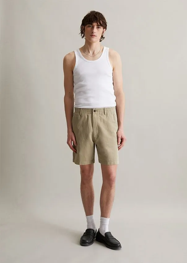 Шорты из органического хлопка и льна Marc o'Polo - фото 1