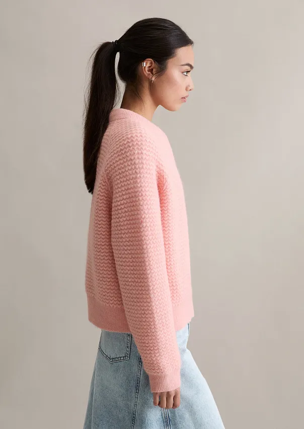 Свитер с V-образным вырезом из смесовой шерсти Marc o'Polo - фото 5