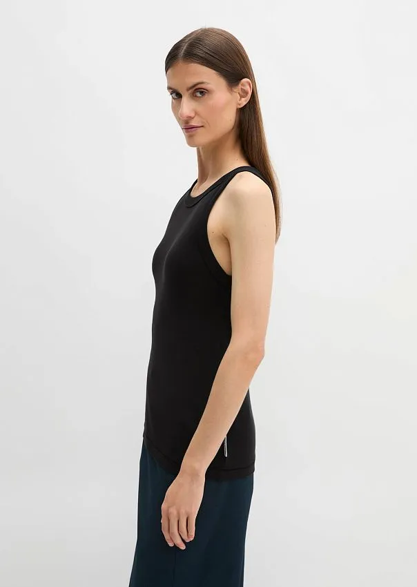 Топ в рубчик из органического хлопка Marc o'Polo - фото 5