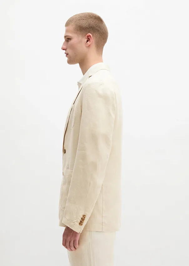 Пиджак изо льна