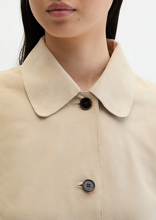 Куртка из натуральной замши