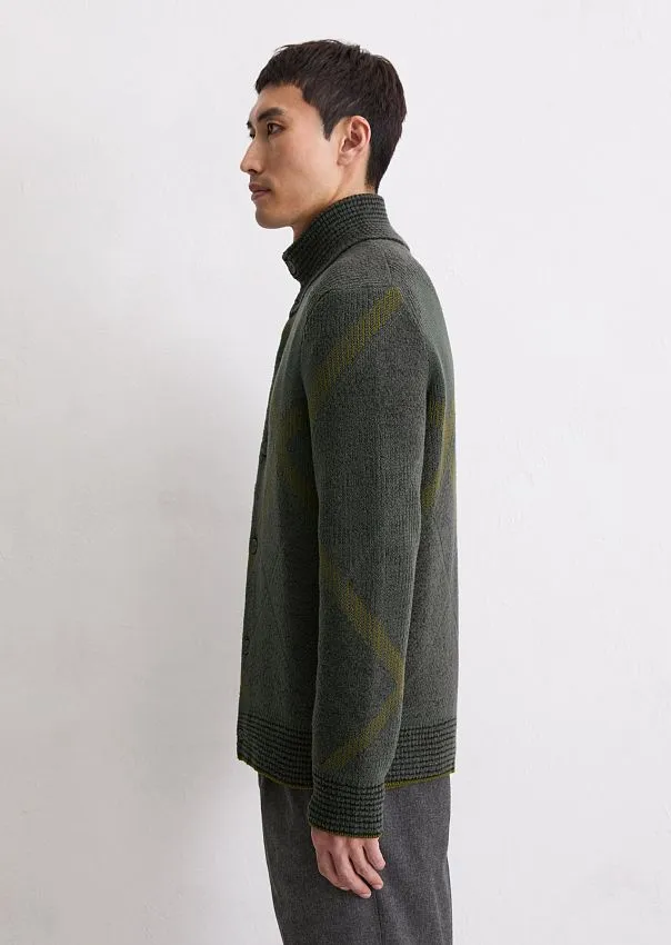 Кардиган из шерсти и хлопка Marc o'Polo - фото 5