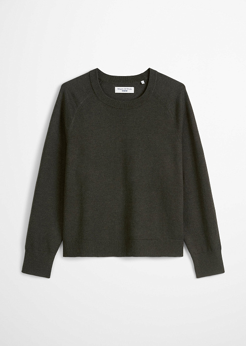 Темно-зеленый меланж