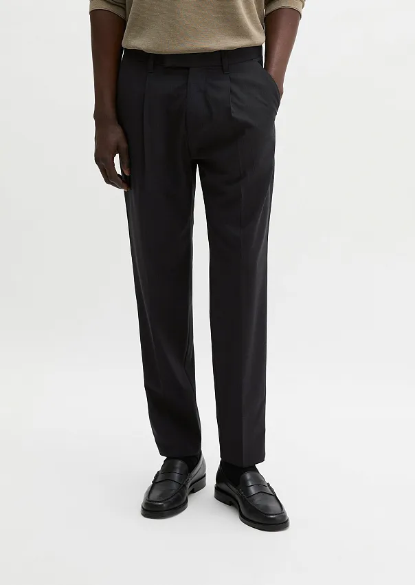 Брюки из тонкой шерсти