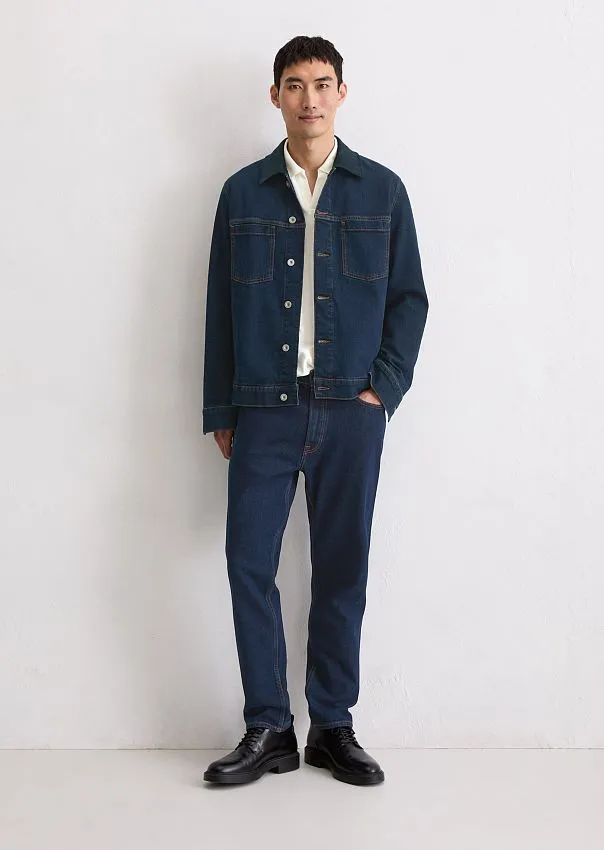 Джинсовая куртка из хлопка и вискозы Marc o'Polo - фото 3