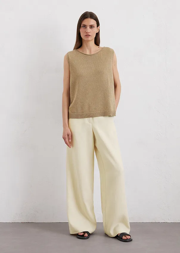 Топ из органического хлопка и льна Marc o'Polo - фото 3