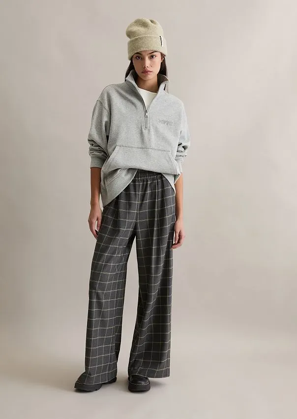 Брюки широкие из смесовой вискозы Marc o'Polo - фото 1