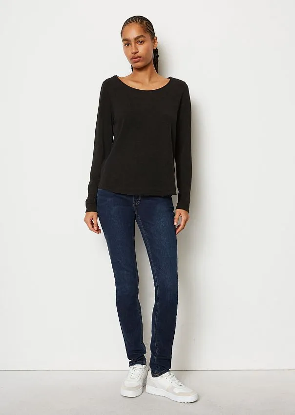 Лонгслив из органического хлопка Marc o'Polo - фото 3