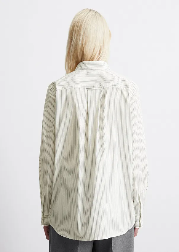 Рубашка из эластичного поплина