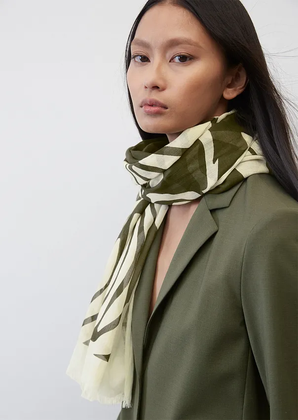 Шарф с принтом из лиоцелла Tencel ™ Marc o'Polo - фото 4