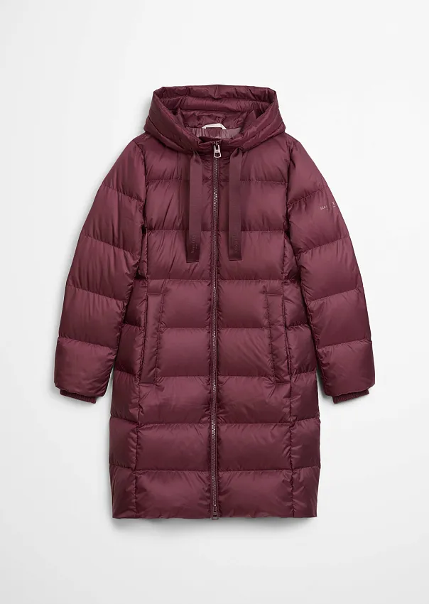 Пуховик с фиксированным капюшоном Marc o'Polo - фото 6