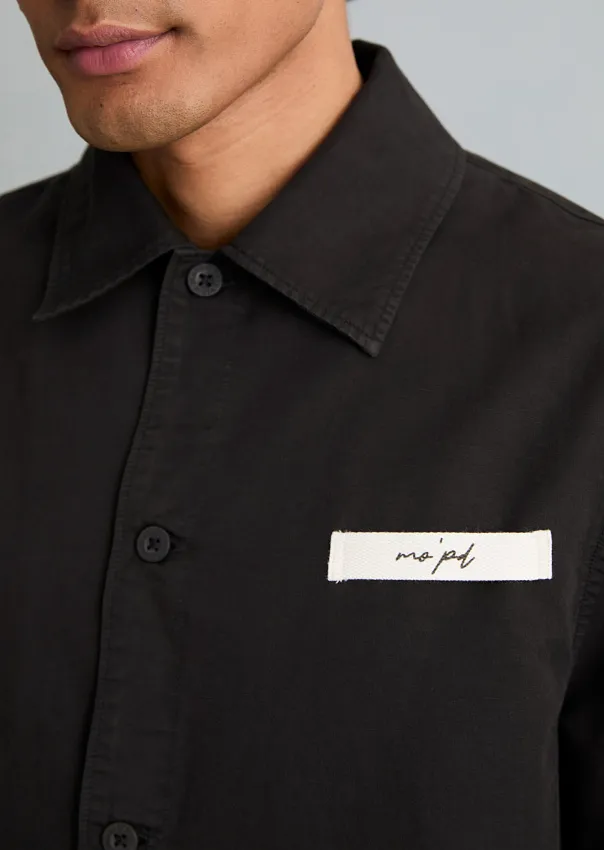 Рубашка верхняя из органического хлопка и льна