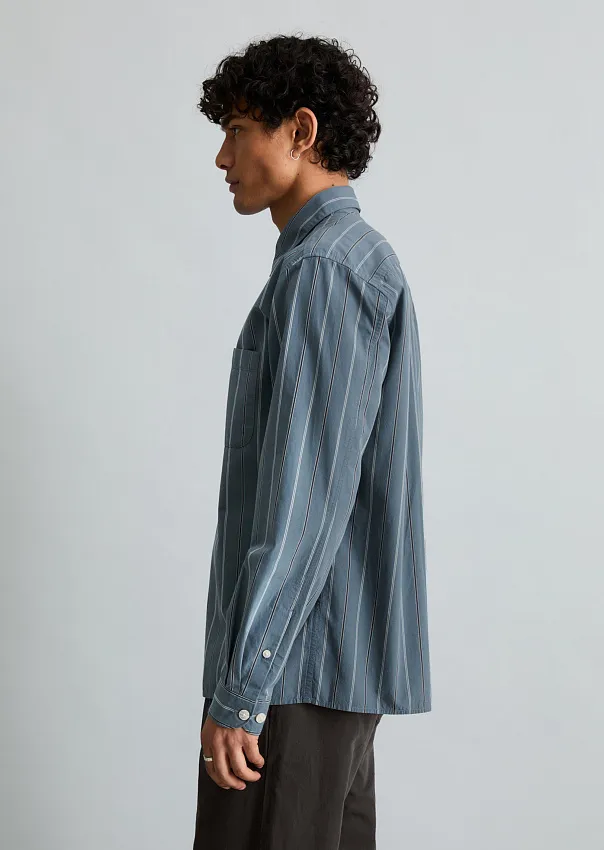 Рубашка из хлопкового поплина