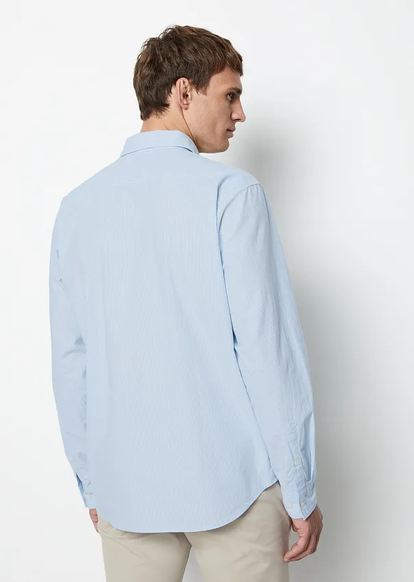 Рубашка в полоску из органического хлопка