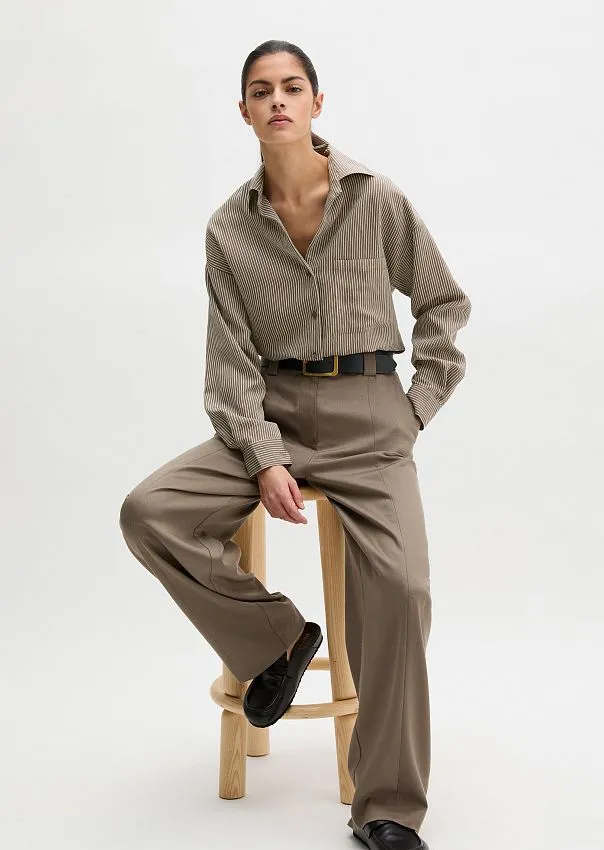 Рубашка из смесовой вискозы Marc o'Polo - фото 1