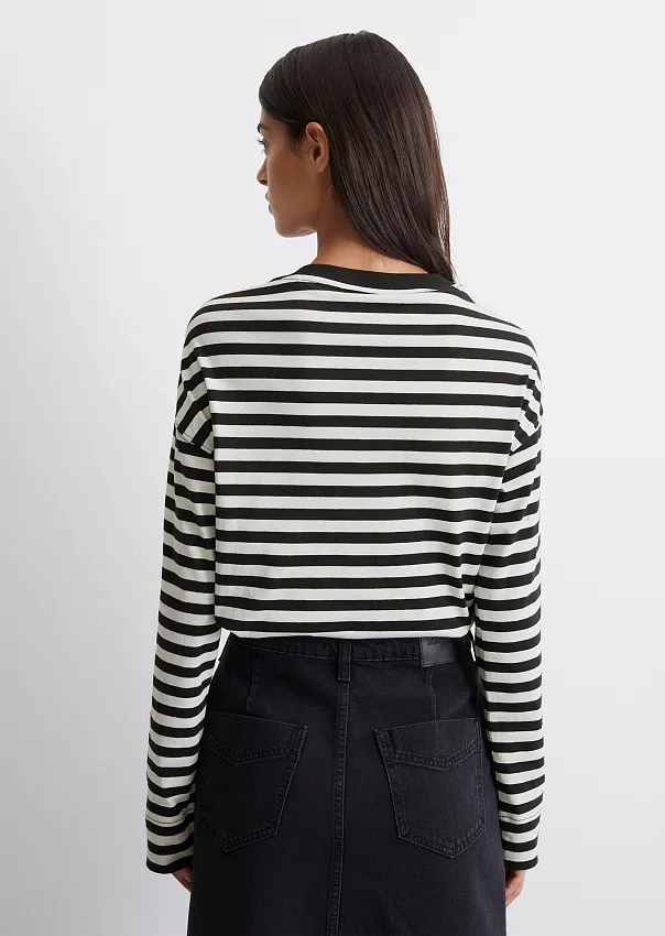 Лонгслив из органического хлопка