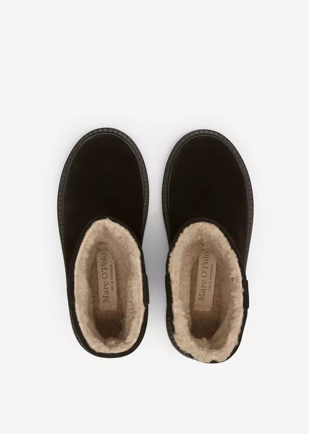 Замшевые зимние ботинки с утеплителем Marc o'Polo - фото 4