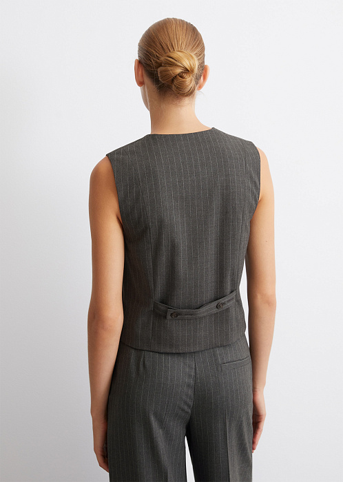 Жилет из смесовой шерсти