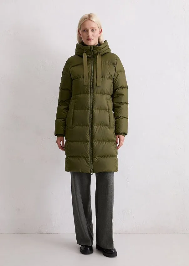 Пуховик с фиксированным капюшоном Marc o'Polo - фото 3