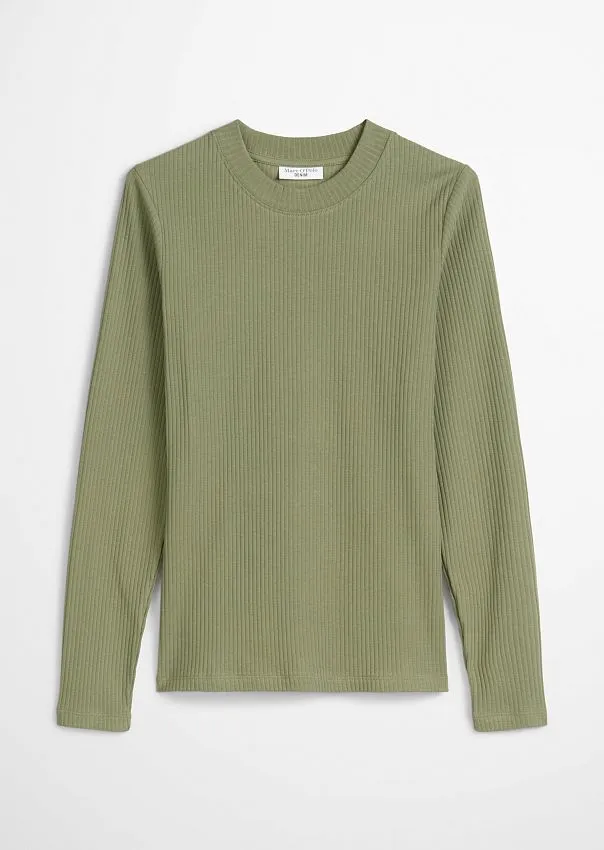 Лонгслив из эластичного хлопка Marc o'Polo - фото 6