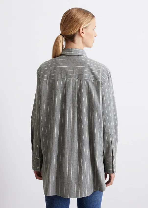 Фланелевая рубашка из органического хлопка