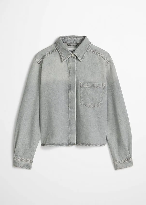 Рубашка из денима Marc o'Polo - фото 1