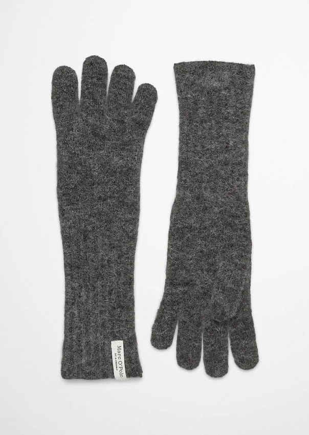 Перчатки из смесовой шерсти альпака Marc o'Polo - фото 1