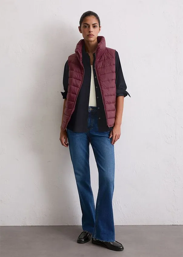 Стеганый жилет из легкого переработанного нейлона с водозащитой Marc o'Polo - фото 1