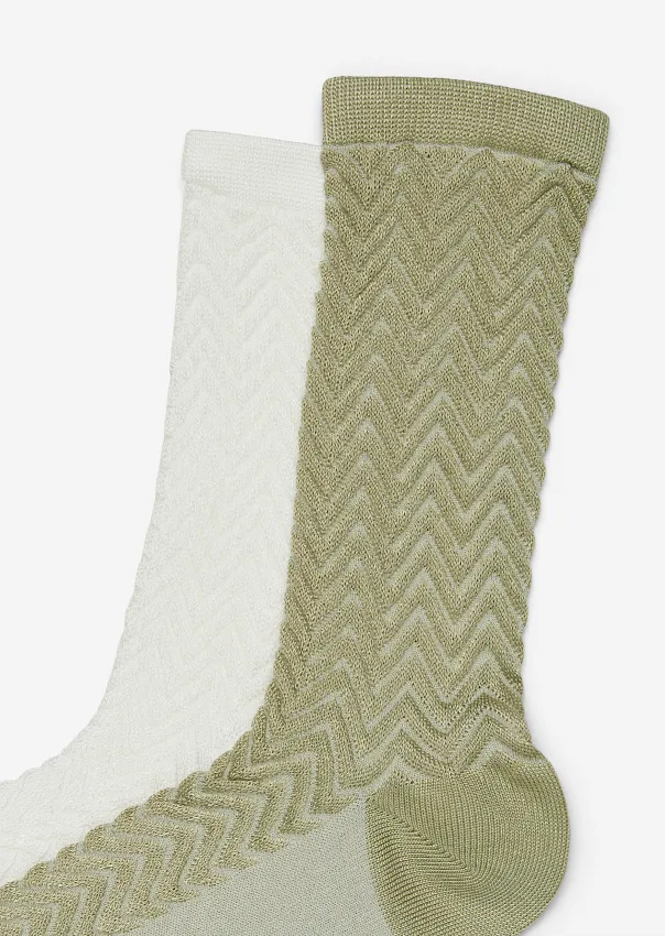 Высокие носки из смесового модала Marc o'Polo - фото 2